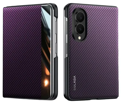 Produktbild von SULADA Handyhülle Smart View für Samsung Galaxy Z Fold8 5G Magnetisch Carbon