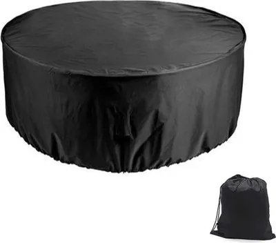 Produktbild von Schutzhülle für runden Tisch – Abdeckung für 6-Sitzer-Möbel, 1,1 x 2,3 m