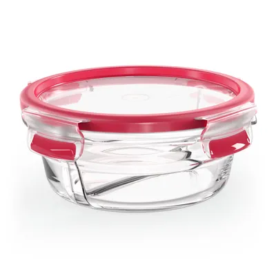 Zdjęcie produktu dla EMSA CLIP & CLOSE N10402, Pudełko, Okrągły, 0,55 l, Przezroczysty, Szkło, 420 °C