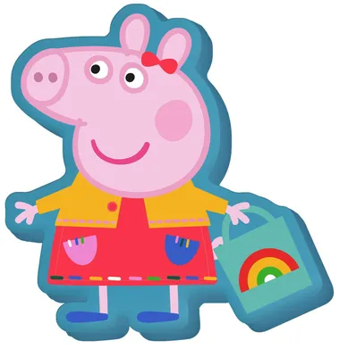 Obrázok produktu pre Poduszka Peppa Pig dla dzieci 30x30 cm