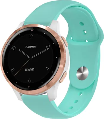 Obrázek produktu pro Huawei Watch GT 4 41 mm, Garmin Vivomove 3s 39 mm, Garmin Vivoactive 4s 40 mm, Garmin Vivoactive 3s, Garmin Venu 3S, Garmin Venu 2s 40 mm, Fossil Gen 6 42 mm, Fossil Gen 5e 42 mm Řemínek: silikonový řemínek imoshion s kulatou sponou