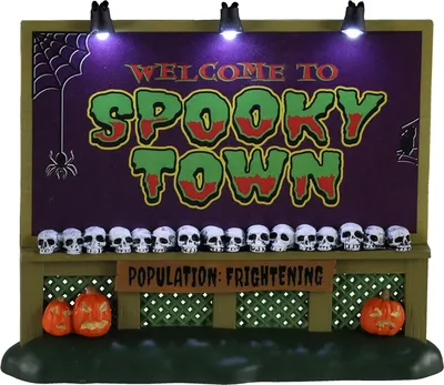 Produktbild von LEMAX - Spookytown Sign
