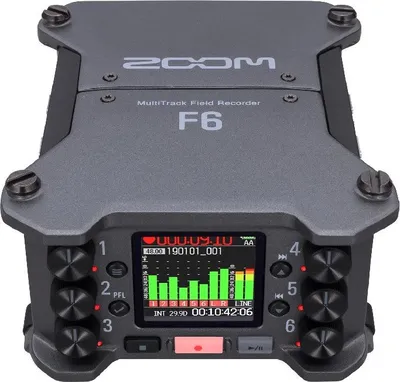 Image de ZOOM F 6 Enregistreur multipiste broascast