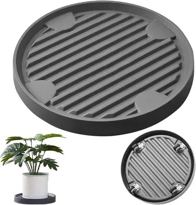 Produktbild von Famanu Pflanzenroller 22 cm mit Rädern - für Innen und Außen