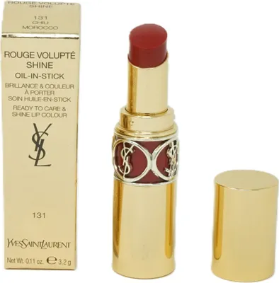 Produktbild von Yves Saint Laurent Rouge Volupté Shine Lippenstift 3,2g Chili Morocco 131