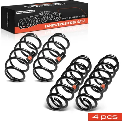Immagine prodotto di Frankberg 4x molla sospensione anteriore posteriore per VW Passat 3C2 2005-2010