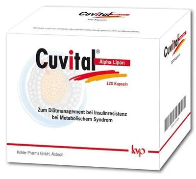 Produktbild von Cuvital Alpha Lipon Kapseln 120 St