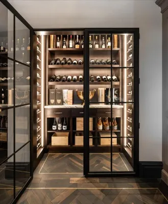 Produktbild von Weinkühlschrank Weinregal Weinschrank Weinmöbel Flaschenregal Weinarchiv