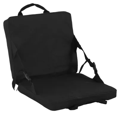 Image de Solidchoice - Coussin de siège pliable pour stade, avec dossier, idéal pour le camping et les activités de plein air