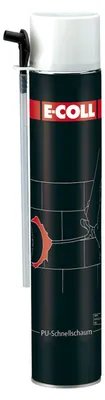 Produktbild von E-Coll PolyurethanSchnellschaum B2 750ml (MDI-haltig) , 4317784150859