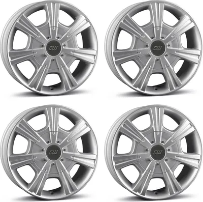 Image de 4 jantes Borbet CH 7,5x17 ET63 5x130 SIL pour Citroën Jumper 5x130 SIL pour Citroën Jumper Jantes en aluminium
