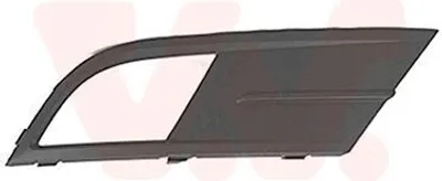 Produktbild von VAN WEZEL Lüftungsgitter Grill Stoßfänger für VW Jetta IV (162, 163, AV3, AV2) mit Loch/Löchern für Nebellampen