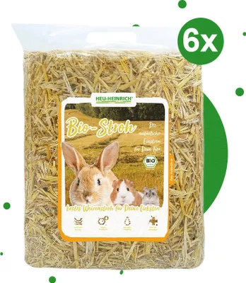 Produktbild von HEU-HEINRICH® - Bio-Stroh - 6kg