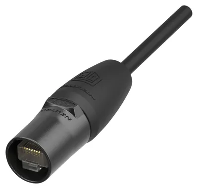 Produktbild von NEUTRIK Ethercon Cable Housing B Top Boot Schwarz