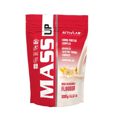 Zdjęcie produktu dla ActivLab Mass Up Gainer Białko na masę Banan, 3000 g
