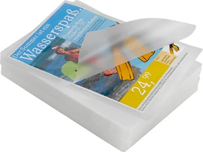 Image de 100x 1-PACK feuilles à plastifier A5, 154 x 216mm, 2x 125 mic, brillant