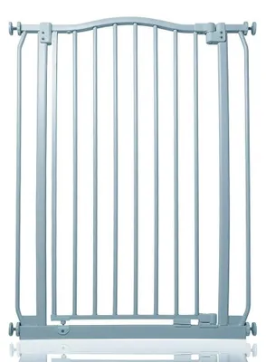 Zdjęcie produktu dla Barierka ochronna do schodów Safetots, bardzo szeroka, z zakrzywionym górnym elementem, szerokość 71-80 cm