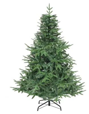 Image de Arbre de Noël en bois de qualité, 152 cm - Sapin réaliste avec système de pliage