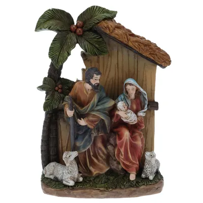 Image de Crèche de Noël Décoration de Noël 21 cm