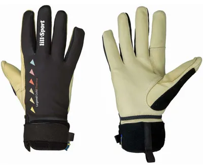Obrázok produktu pre Lill-Sport Legend Thermo Gold rukavice na bežecké lyžovanie, čierne, veľkosť 10 (L) 0108-00-10