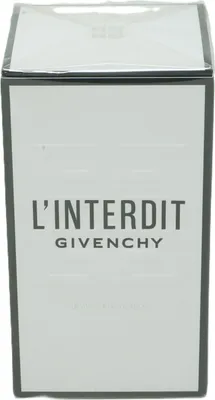 Produktbild von Givenchy L'Interdit, Frauen, 80 ml, Nicht nachfüllbare Flasche, Ingwer, Jasmin, Orangenblüte, Tuberose, Patschuli, Vetiver