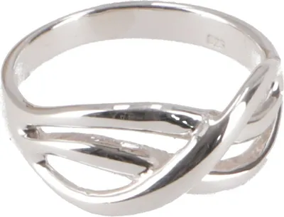 Produktbild von Silberring, Boho Style Ethno Ring - Modell 12, Silber-Farben, SterlingSilber, Ringgröße: 58 (18,5 mm)