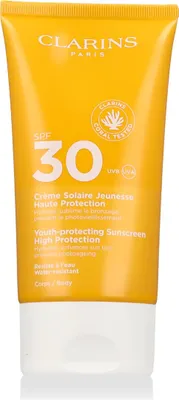 Obrázek produktu pro Clarins Yourh-Protecting Sunscream High Protection SPF 30 150 ml