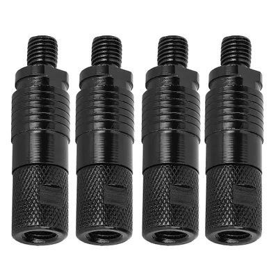 Obrázek produktu pro 4Pcs New Fashion Metal Fishing Rod Pod Connectors Quick Release Bite Alarms Adaptéry Black