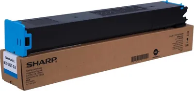 Produktbild von Sharp Toner MX-61GTCA Cyan bis zu 24.000 Seiten