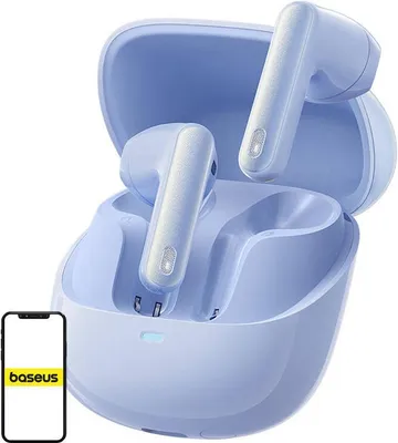 Produktbild von Baseus Bowie M3, True Wireless Stereo (TWS), 20 - 20000 Hz, Anrufe/Musik, Kopfhörer, Blau