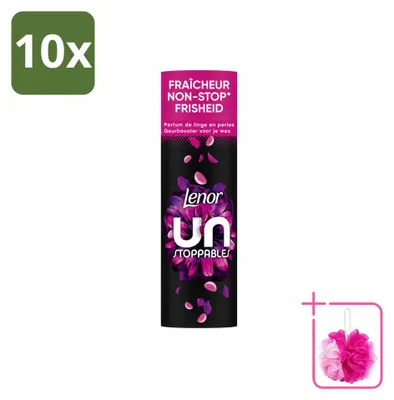 Produktbild von 10 x Lenor Unstoppables Wäscheparfüm Floral Fresh - Blütenfrisch - Sparpackung - 10 Stücke