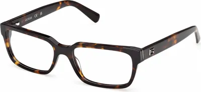 Produktbild von Guess GU50329 Dark havana 54/17/145 Herren Brillen
