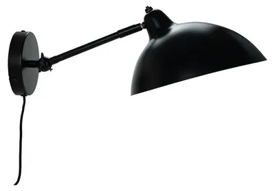 Produktbild von Wandleuchten Wandlampe LED Wandbeleuchtung Leselampe Wand Nachttischlampe Wohnzimmer Metall Schlafzimmer Futura schwarz