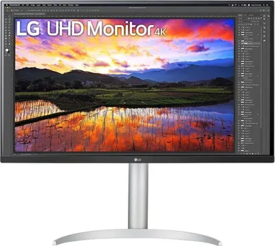 Zdjęcie produktu dla LG 32UP55NP-W - 80 cm (31,5") - 3840 x 2160 pikseli - 4K Ultra HD - 4 ms - Biały