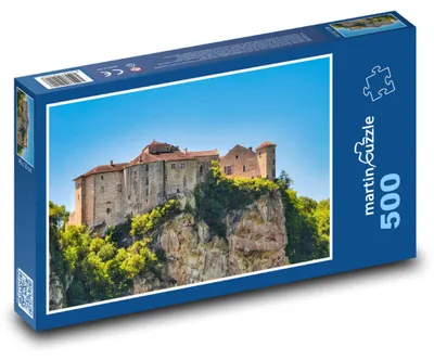 Produktbild von Puzzle 500 Schloss auf dem Felsen - martinpuzzle