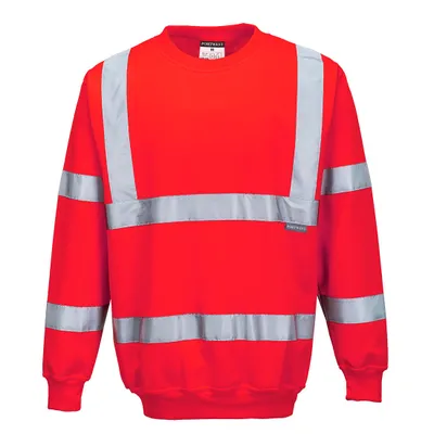 Produktbild von Portwest B303 Warnschutz-Sweatshirt Red Gr. XXL