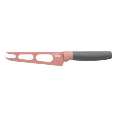 Produktbild von BergHOFF Leo Käsemesser mit Hülle, Käseschneider, Küchenmesser, Messer, Stahl, PP, Pink, 3950108
