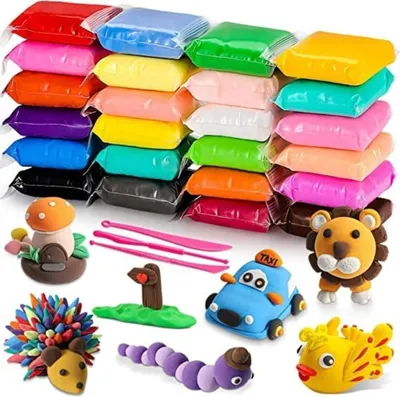 Immagine prodotto di Plastilina creativa colorata - 24 pezzi