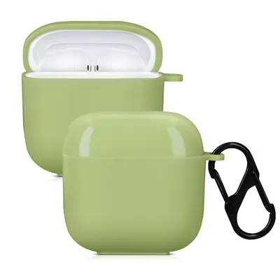 Immagine prodotto di kwmobile Custodia compatibile con Xiaomi Buds 3 Cover - Custodia in TPU - Cover protettiva per cuffie - Cover in verde chiaro