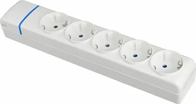Zdjęcie produktu dla Gniazdo wielokrotne z 5 gniazdami bez wyłącznika Solera 8005p 250 V 16 A