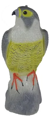 Produktbild von Adlerfigur Gartenfigur Adler gelb 40cm Kunststoff Gartendeko Dekofigur