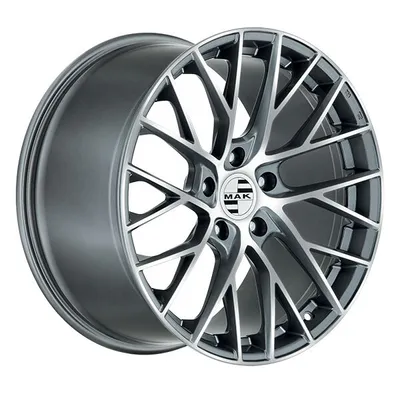 Produktbild von Alufelge Mak Monaco 8.5X19 5X130 Et 52 Gun Met-Mirror Face