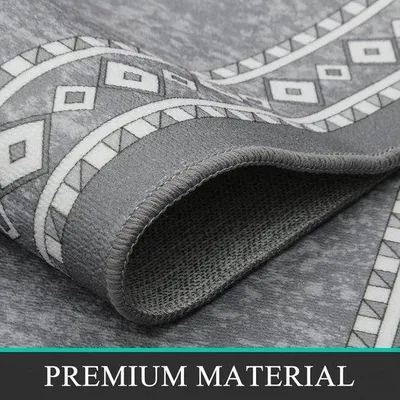 Produktbild von Famanu Teppichläufer 66 x 240 cm - Antislip, waschbar, vielseitig einsetzbar