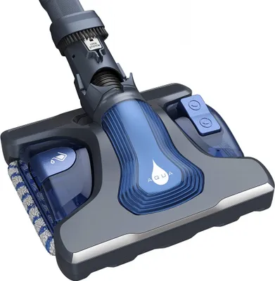 Produktbild von Rowenta ZR009600 Aqua Head for X-Force Cordless Vacuum Cleaner | Vacuum and Wipe Simultaneously | Removable Water Tank | Vacuum Forwards and Backwards | Includes 2 Microfibre Cloths | Blue/Grey