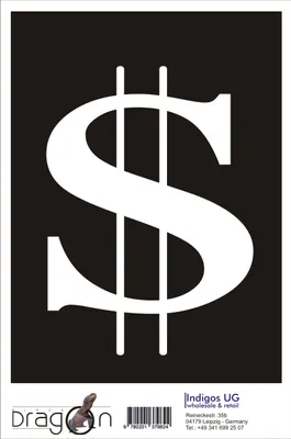 Produktbild von Aufkleber / Autoaufkleber - JDM / Die cut / Auto / OEM - $ money - 210x150mm silber - Heckscheibe / Heckscheibenaufkleber