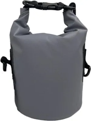 Immagine prodotto di INF Borsa a Secchiello Multifunzionale 3L Impermeabile per Esterni in PVC Grigio