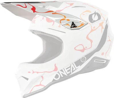 Produktbild von O'NEAL Visor 1SRS Helmet SPLASH white/orange