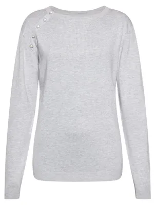 Image de Pull MALUBA pour femme - Gris, M