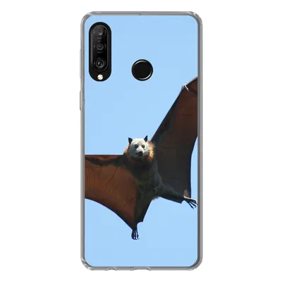 Produktbild von MuchoWow® Handyhülle Schutzhülle Hülle für Huawei P30 Lite Fledermaus - Luft - Flügel Silikon Softcase Handy Hülle - Handyhülle