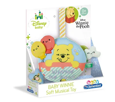 Produktbild von Clementoni Winnie The Pooh, Junge/Mädchen, Mit Ton, Plüsch, Mehrfarbig, 1 Stück(e)